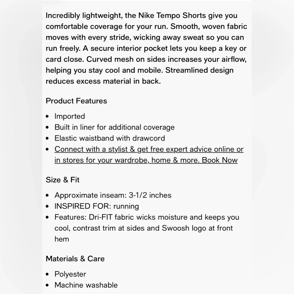 Nike Dri-FIT Tempo Women's Brief-Lined Running Shorts - Picture 11 of 12